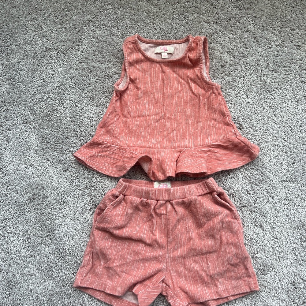 GB Girls Pink Matching Set